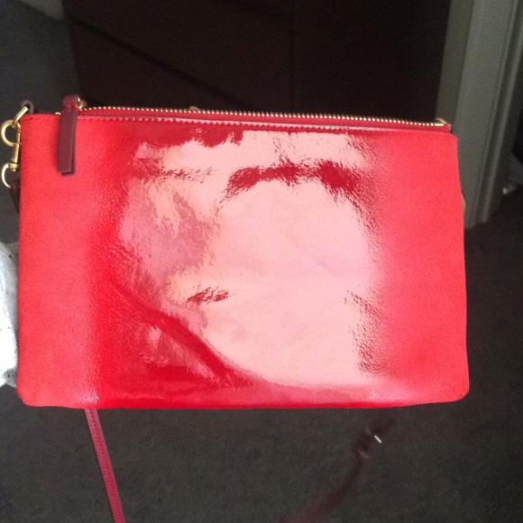 Tory Burch red cross body - Picture 3 of 7